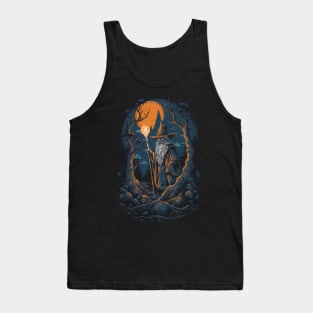 Wizard In The Forest Tank Top